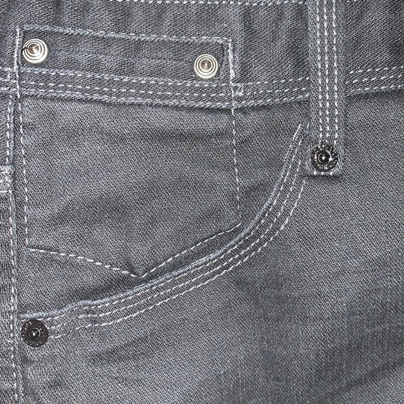 Armani Exchange denim zip front mini skirt - Picture 12 of 14